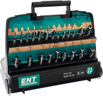 Afbeeldingen van ENT Frezenset HM 22x