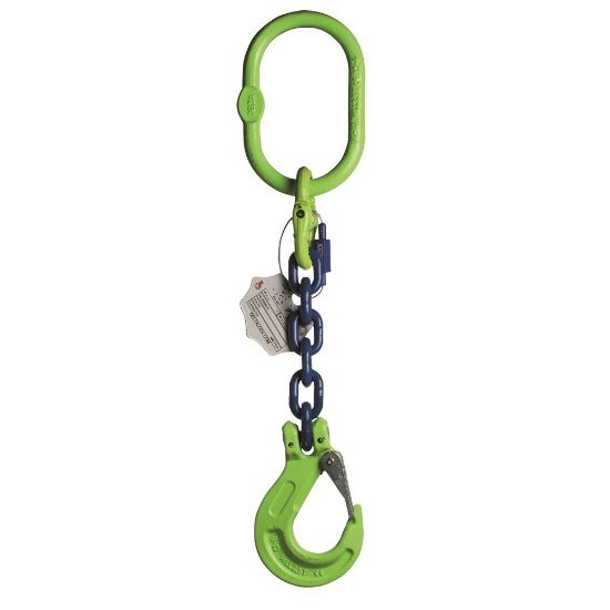 Afbeeldingen van Voorloper + klephaak Grade 100 8MM 2M 