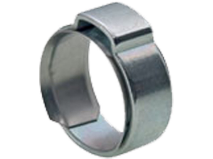 Afbeeldingen van Oorklem-1 met rvs ring  W1 8-9.5MM