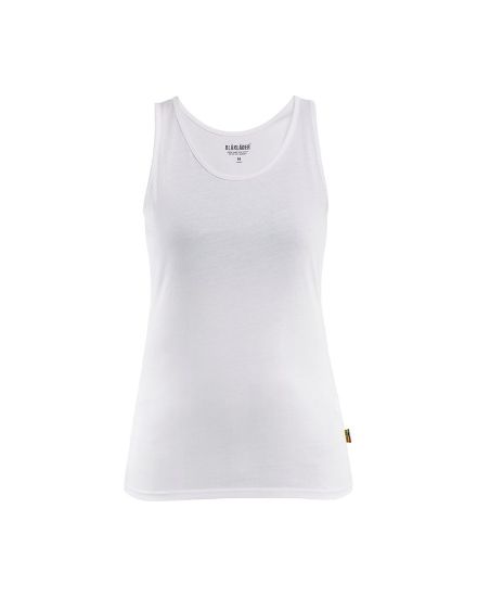 Afbeeldingen van BLÅKLÄDER Mouwloos onderhemd dames 3512 wit M