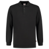 Afbeeldingen van TRICORP Polosweater met boord 60°C wasbaar 301016 zwart XS