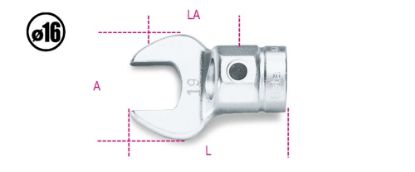 Afbeeldingen van BETA Opsteek steeksleutel 19MM 642 19