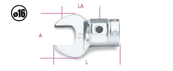 Afbeeldingen van BETA Opsteek steeksleutel 32MM 642 32