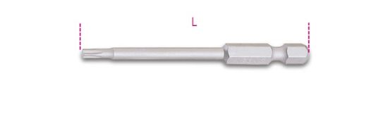 Afbeeldingen van BETA Bit ¼" TORX T20 70MM 862TX-L 20