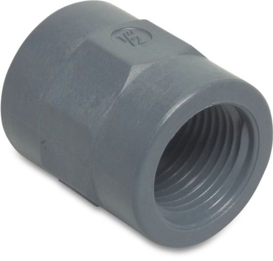 Afbeeldingen van Sok PP grijs 2" binnendraad 10bar