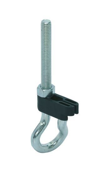 Afbeeldingen van GEBR. BODEGRAVEN Veiligheidschommelhaak EV met metrisch M12 160X22MM Ø10,6MM