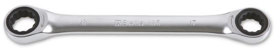 Afbeeldingen van BETA Ringratelsleutel twaalfkant 195 12X13