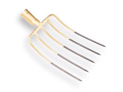 Afbeeldingen van Patatriek 5-tands smal brons met dul