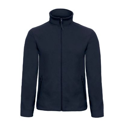 Afbeeldingen van B&C Fleece jas ID.501 5FUI50 navy M
