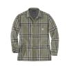Afbeeldingen van CARHARTT Overhemd flannel sherpa geruit 105430 basil 2XL