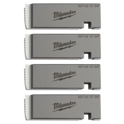 Afbeeldingen van MILWAUKEE Pijpdraadsnijder matrijs PTR2D ½"-¾" BSPT HS