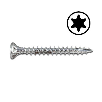 Afbeeldingen van WOFIX Spaanplaatschroef VZ T20 fijn 4,0X70MM