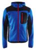 Afbeeldingen van BLÅKLÄDER Gebreid vest met softshell 4930 korenblauw/zwart 2XL