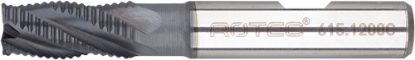 Afbeeldingen van ROTEC Ruwfrees HSS-E type HR DIN844 kort AlCrN-gecoat 10MM