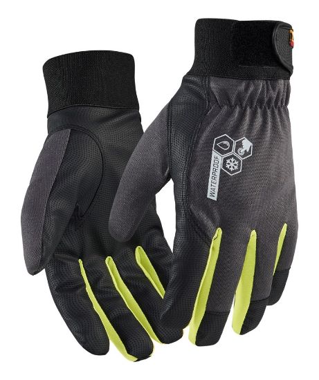 Afbeeldingen van BLÅKLÄDER Werkhandschoen Touch gevoerd en waterdicht 2876 antraciet 10