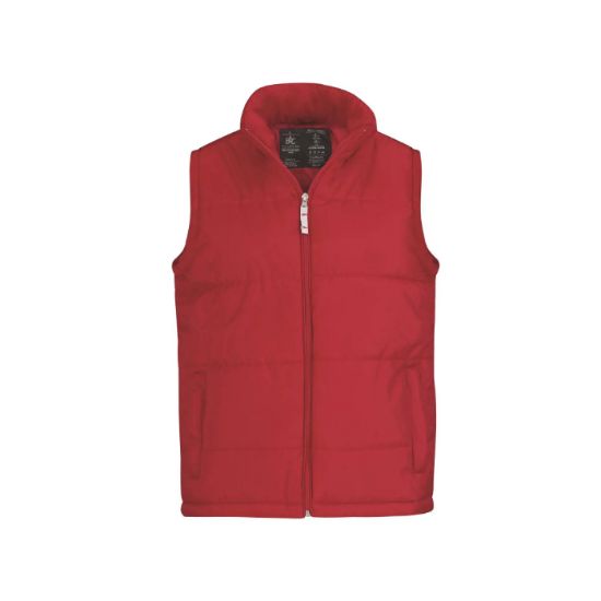 Afbeeldingen van B&C Bodywarmer 5JM930 rood 3XL