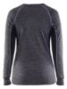 Afbeeldingen van BLÅKLÄDER Onderhemd dames 100% merino WARM 7200 medium grijs/zwart 3XL