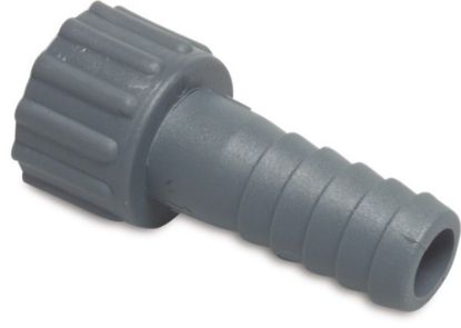 Afbeeldingen van Slangtule PP grijs 1.¼"X25MM wartel binnendraad/slangtule 6bar