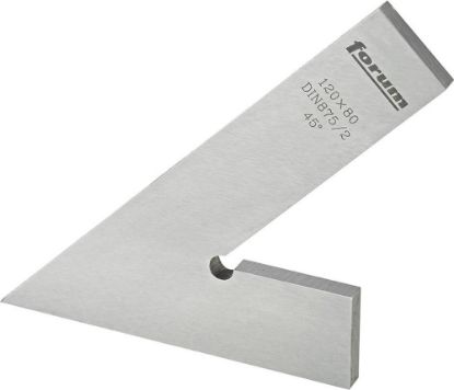 Afbeeldingen van FORUM Verstekhaak 45° zonder aanslag speciaal staal 120X80MM