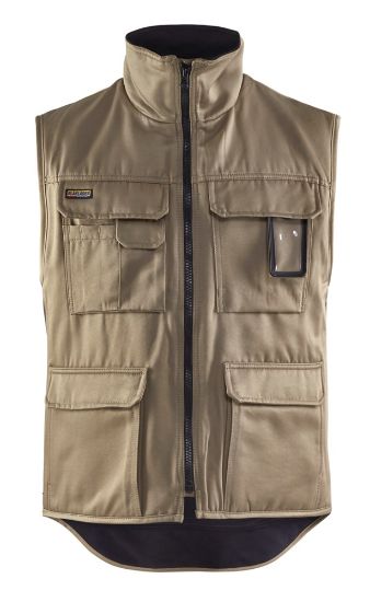 Afbeeldingen van BLÅKLÄDER Bodywarmer 3801 khaki L