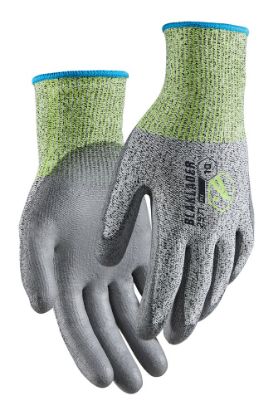 Afbeeldingen van BLÅKLÄDER Handschoen snijbestendig B PU-gedipt 2971 zwart/wit 10
