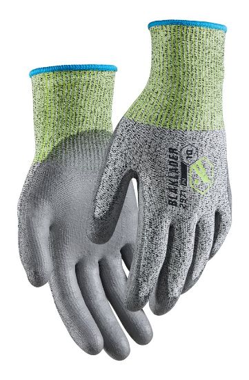 Afbeeldingen van BLÅKLÄDER Handschoen snijbestendig B PU-gedipt 2971 zwart/wit 10