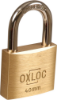 Afbeeldingen van OXLOC Cilinderhangslot EV messing laag 40MM KA4002
