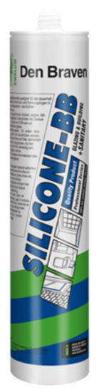 Afbeeldingen van ZWALUW Siliconenkit Silicone-BB wit 310ML