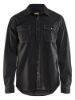 Afbeeldingen van BLÅKLÄDER Overhemd denim 3295 zwart S
