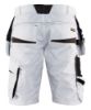 Afbeeldingen van BLÅKLÄDER Schildersshort met stretch 1099 wit/donkergrijs C60