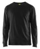 Afbeeldingen van BLÅKLÄDER T-shirt vlamvertragend met lange mouwen 3483 zwart 2XL