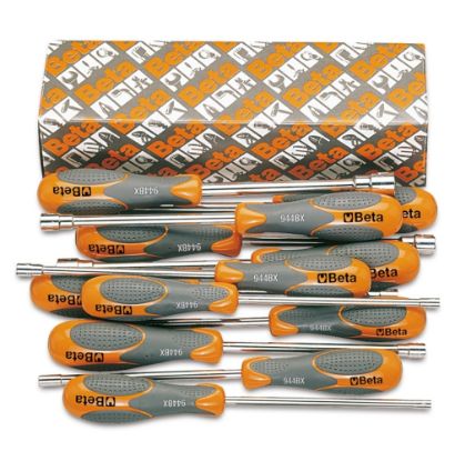 Afbeeldingen van BETA Dopschroevendraaierset lang & diep 944BX/S12 12x