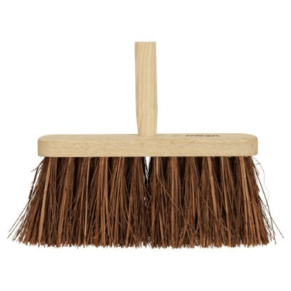 Afbeeldingen van VERO Bezem bassine/stalks 27,5CM met steel 150X2,8CM