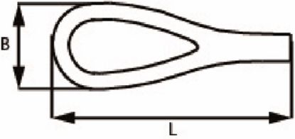 Afbeeldingen van DX Patentketting messing vernikkeld