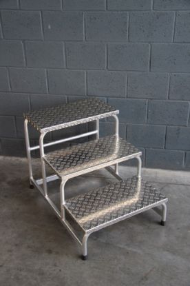 Afbeeldingen van ASC Montagetrap 3 treeds 58,5X84X59,5CM 