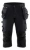 Afbeeldingen van BLÅKLÄDER Piraatbroek met 4-weg stretch 1797 zwart D108