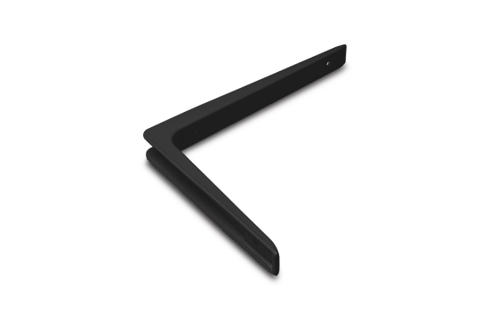 Afbeeldingen van Drager ALU zwart gelakt 100X150MM