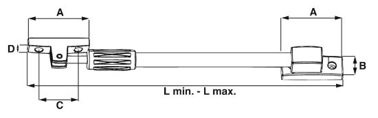 Afbeeldingen van DX Telescopische raamuitzetter