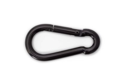 Afbeeldingen van Karabijnhaak C-DIN5299 VZ zwart gecoat 50X5MM