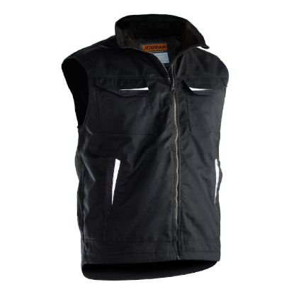 Afbeeldingen van JOBMAN Bodywarmer 7517 zwart 2XL