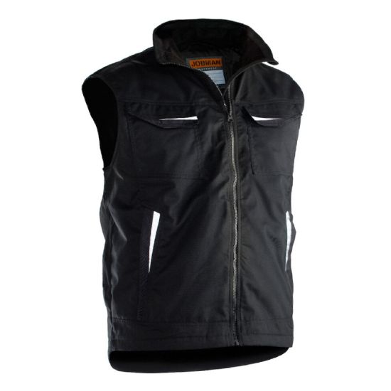 Afbeeldingen van JOBMAN Bodywarmer 7517 zwart XS