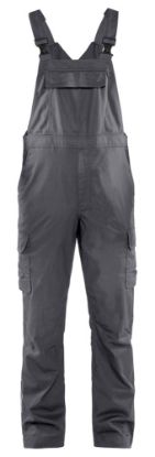 Afbeeldingen van BLÅKLÄDER Bretelbroek industrie met stretch 2666 medium grijs C44