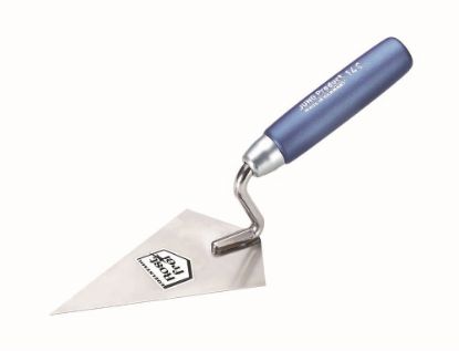 Afbeeldingen van JUNG Buitenhoektroffel RVS 8MM radius 80X30MM