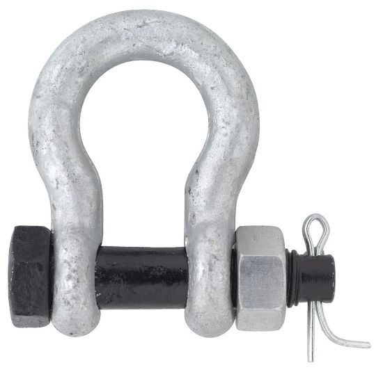 Afbeeldingen van DX Harpsluiting moerbout Black-Pin TV 1ton beugel 10MM pin 11MM