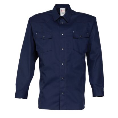 Afbeeldingen van HAVEP Overhemd met lange mouwen Basic 1655 navy 5XL