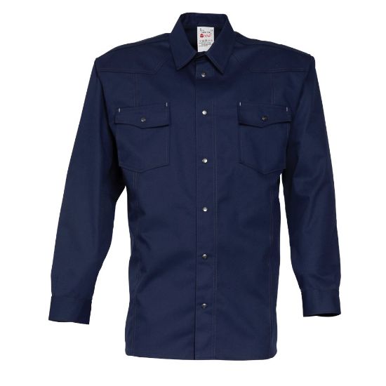 Afbeeldingen van HAVEP Overhemd met lange mouwen Basic 1655 navy 5XL