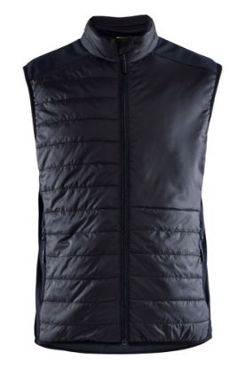 Afbeeldingen van BLÅKLÄDER Bodywarmer gevoerd 3863 zwart/donker marineblauw 2XL