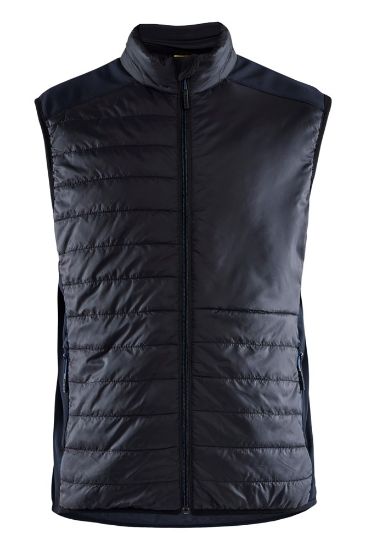 Afbeeldingen van BLÅKLÄDER Bodywarmer gevoerd 3863 zwart/donker marineblauw 2XL