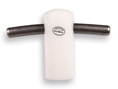 Afbeeldingen van DE WIT Tegelklopper met nylon klos 90MM