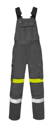 Afbeeldingen van HAVEP Amerikaanse overall Force+ 20333 charcoal/fluor geel 62